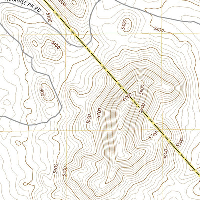 United States Geological Survey Granny Goose Well, NV (2021, 24000-Scale) digital map