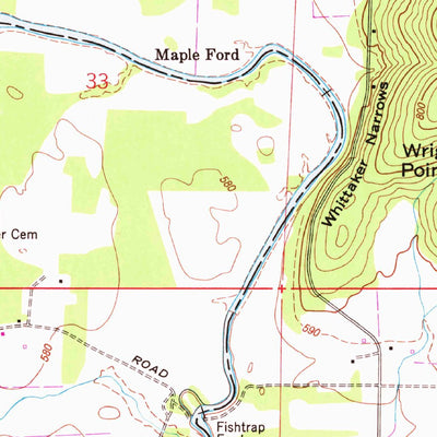 United States Geological Survey Grant, AL (1947, 24000-Scale) digital map