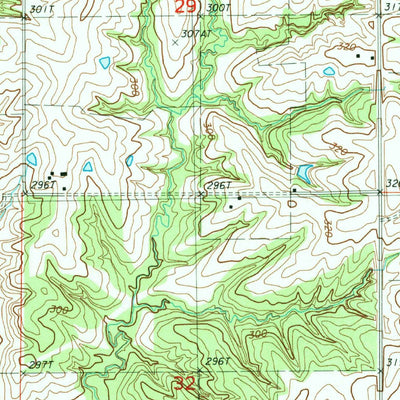 United States Geological Survey Grant City, MO (1984, 24000-Scale) digital map