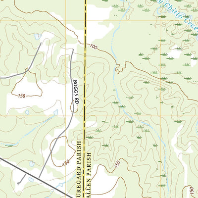 United States Geological Survey Grant, LA (2020, 24000-Scale) digital map