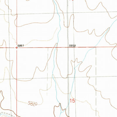 United States Geological Survey Grant, MT (1988, 24000-Scale) digital map