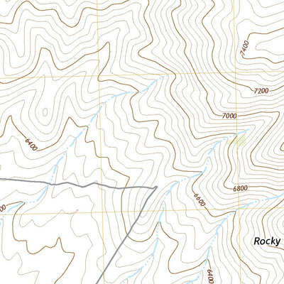 United States Geological Survey Grant, MT (2020, 24000-Scale) digital map