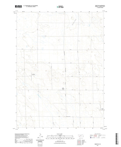 United States Geological Survey Grant NE, NE (2021, 24000-Scale) digital map