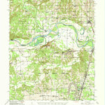 United States Geological Survey Grant, OK-TX (1948, 62500-Scale) digital map