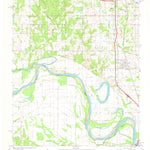 United States Geological Survey Grant, OK-TX (1980, 24000-Scale) digital map