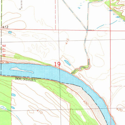 United States Geological Survey Grant, OK-TX (1980, 24000-Scale) digital map
