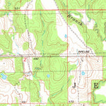 United States Geological Survey Grant, OK-TX (1980, 24000-Scale) digital map