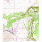 United States Geological Survey Grants, NM (1957, 24000-Scale) digital map