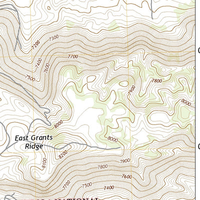 United States Geological Survey Grants, NM (2020, 24000-Scale) digital map