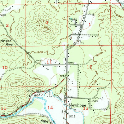 United States Geological Survey Grants Pass, OR (1954, 62500-Scale) digital map
