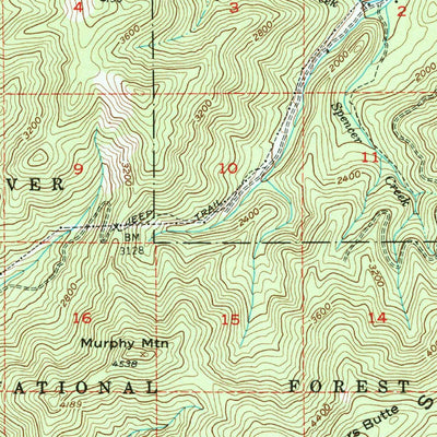 United States Geological Survey Grants Pass, OR (1954, 62500-Scale) digital map