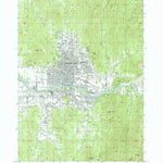 United States Geological Survey Grants Pass, OR (1986, 24000-Scale) digital map