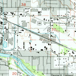 United States Geological Survey Grants Pass, OR (1986, 24000-Scale) digital map