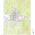 United States Geological Survey Grants Pass, OR (1996, 24000-Scale) digital map