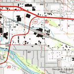 United States Geological Survey Grants Pass, OR (1996, 24000-Scale) digital map