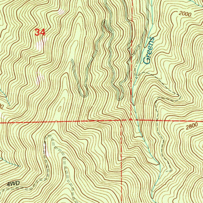 United States Geological Survey Grants Pass, OR (1996, 24000-Scale) digital map