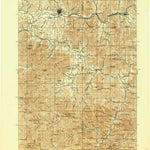 United States Geological Survey Grants Pass, OR-CA (1908, 125000-Scale) digital map