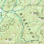United States Geological Survey Grants Pass, OR-CA (1989, 100000-Scale) digital map