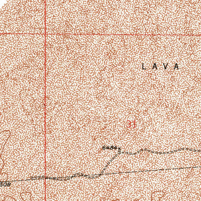 United States Geological Survey Grants SE, NM (1957, 24000-Scale) digital map
