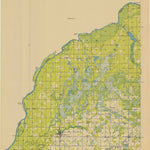 United States Geological Survey Grantsburg, WI-MN (1950, 48000-Scale) digital map