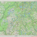 United States Geological Survey Grantsburg, WI-MN (1985, 100000-Scale) digital map