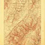 United States Geological Survey Grantsville, MD-PA (1904, 62500-Scale) digital map