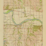 United States Geological Survey Grantville, KS (1951, 24000-Scale) digital map