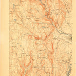 United States Geological Survey Granville, MA-CT (1889, 62500-Scale) digital map