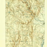 United States Geological Survey Granville, MA-CT (1895, 62500-Scale) digital map