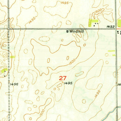 United States Geological Survey Granville, ND (1949, 24000-Scale) digital map