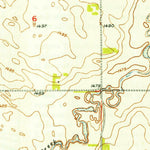 United States Geological Survey Granville NW, ND (1949, 24000-Scale) digital map