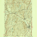 United States Geological Survey Granville, NY-VT (1946, 31680-Scale) digital map