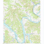 United States Geological Survey Granville, TN (1968, 24000-Scale) digital map