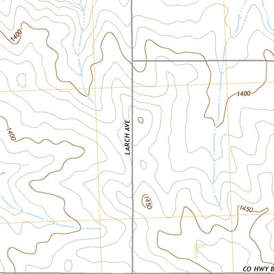 United States Geological Survey Granville West, IA (2022, 24000-Scale) digital map