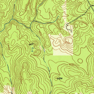 United States Geological Survey Grapeland, TX (1951, 24000-Scale) digital map