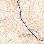 United States Geological Survey Grapevine, CA (1942, 24000-Scale) digital map