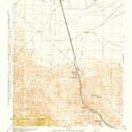 United States Geological Survey Grapevine, CA (1945, 31680-Scale) digital map