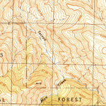 United States Geological Survey Grapevine, CA (1945, 31680-Scale) digital map