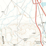 United States Geological Survey Grapevine, CA (1991, 24000-Scale) digital map