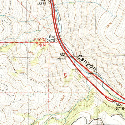 United States Geological Survey Grapevine, CA (1991, 24000-Scale) digital map