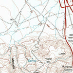 United States Geological Survey Grapevine, CA (1995, 24000-Scale) digital map