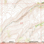 United States Geological Survey Grapevine Dome, MT (1964, 24000-Scale) digital map