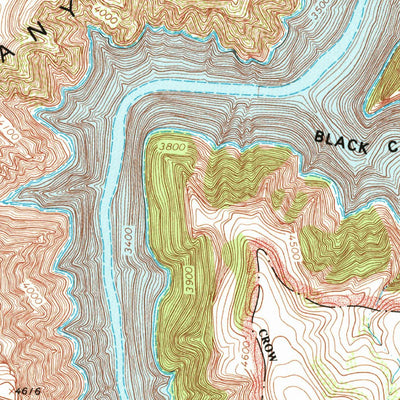 United States Geological Survey Grapevine Dome, MT (1964, 24000-Scale) digital map