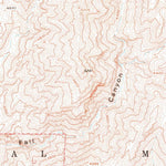 United States Geological Survey Grapevine Peak, NV-CA (1957, 62500-Scale) digital map