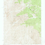 United States Geological Survey Grapevine Peak, NV-CA (1988, 24000-Scale) digital map