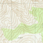 United States Geological Survey Grapevine Peak, NV-CA (1988, 24000-Scale) digital map
