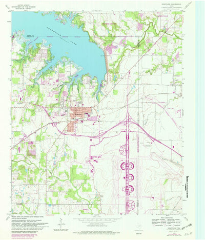 United States Geological Survey Grapevine, TX (1959, 24000-Scale) digital map