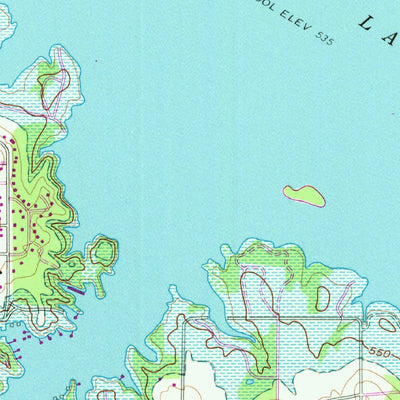 United States Geological Survey Grapevine, TX (1959, 24000-Scale) digital map