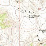 United States Geological Survey Graphite Mountain, MT (1965, 24000-Scale) digital map