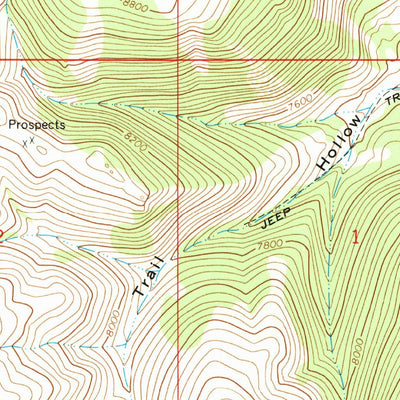 United States Geological Survey Graphite Mountain, MT (1965, 24000-Scale) digital map